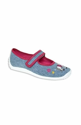 Espadrile fete, inchidere velcro, brant piele naturala, Zetpol JULIA 5848