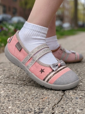 Espadrile pentru fete, roz - Viggami NADIA 24 - Img 2