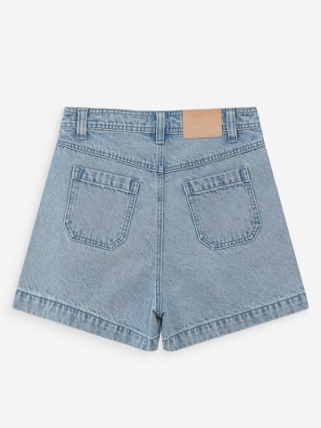 Pantaloni scurti Verne din denim skyblue - Img 7