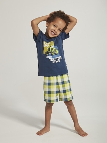 Pijama baieti 1-8 ani, bumbac, Cornette B789-079