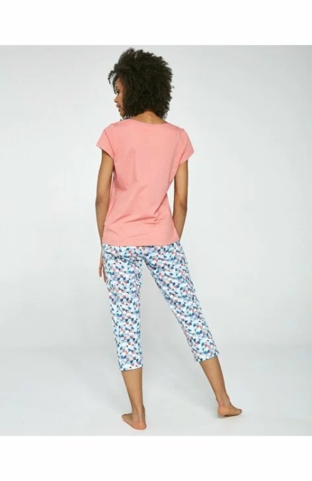 Pijama dama, 3 piese, 100% bumbac, Cornette W665-202 - Img 2