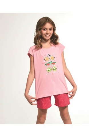 Pijama fete 9-14 ani, 100% bumbac, Cornette G788-074