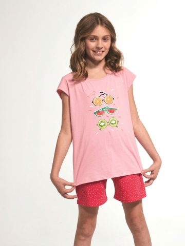 Pijama fete 9-14 ani, 100% bumbac, Cornette G788-074