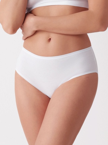 Set de dama 3 perechi chiloti brazilieni bumbac talie medie - Cotonella