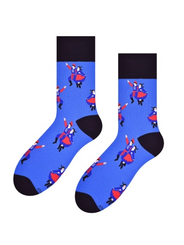Sosete barbati, colectia folk - Steven S118M015 blue