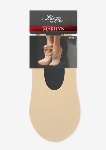 Talpici dama - set 2 perechi - Marilyn Comfort Net - nude, marimea 38-41 - Img 2