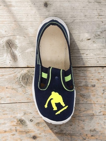Tenisi sport pentru baieti cu barete elastice, model skate - Viggami - Img 3