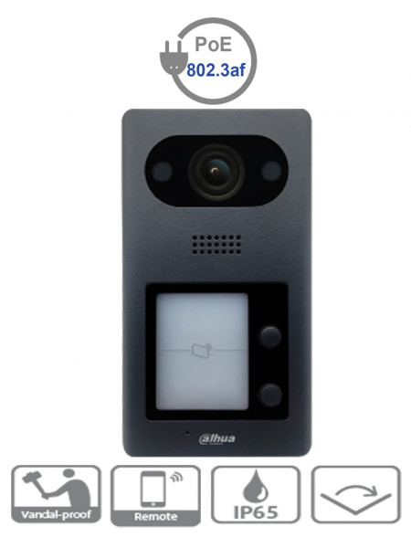 VTO3211DP2 DAHUA DAHUA VTO3211D-P2 - Frente de calle IP para