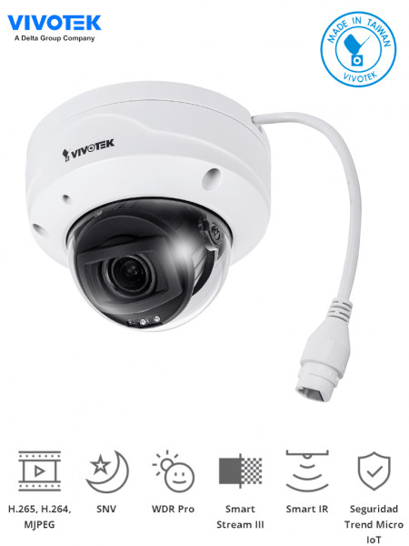 FD9388HTV VIVOTEK VIVOTEK FD9388-HTV - Camara IP domo exter