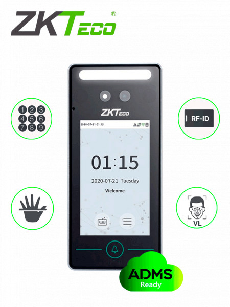 ZKT0810026 ZKTECO ZKTECO SpeedFaceV4LAC - Terminal de C