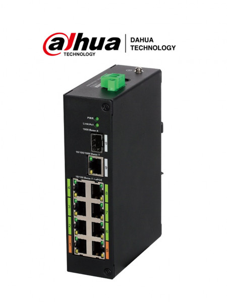 DRD0950001 DAHUA DAHUA LR2110-8ET-120 - Switch ePoE 8 P