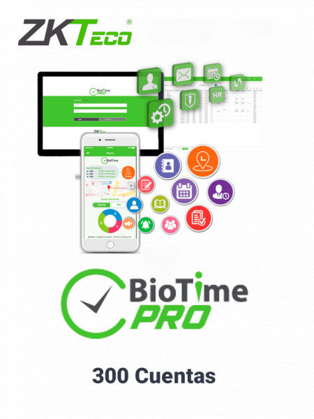 ZKT0820019 ZKTECO ZKTECO BIOTIMEPROAPPREMIUM - Licencia