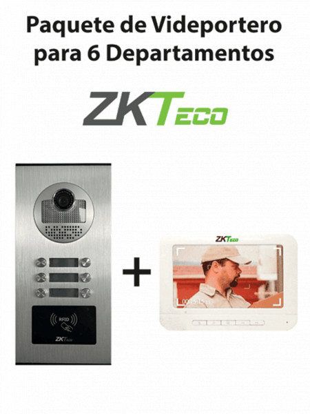 ZKT2170003 ZKTECO ZKTeco VE06A01PAQ7P- Paquete de Video