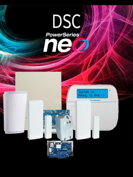 DSC2480044 DSC DSC NEO-RF-LCD-IP-SB Paquete NEO 32 Zona