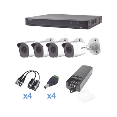 KEVTX8T4BW EPCOM turbohd de 4 canales