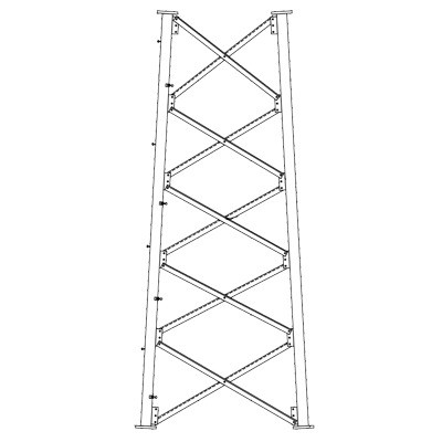 SSV6N62 ROHN accesorios para torres arriostradas