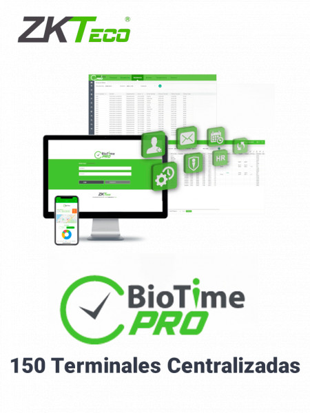 ZKT0820008 ZKTECO ZKTECO BIOTIMEPROBUSINESS - Licencia