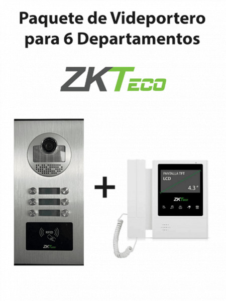 ZKT2170006 ZKTECO ZKTeco VE06A01PAQ4P - Paquete de Vide