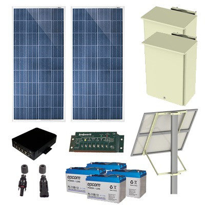 PL4POE25 EPCOM POWERLINE kits - sistemas completos