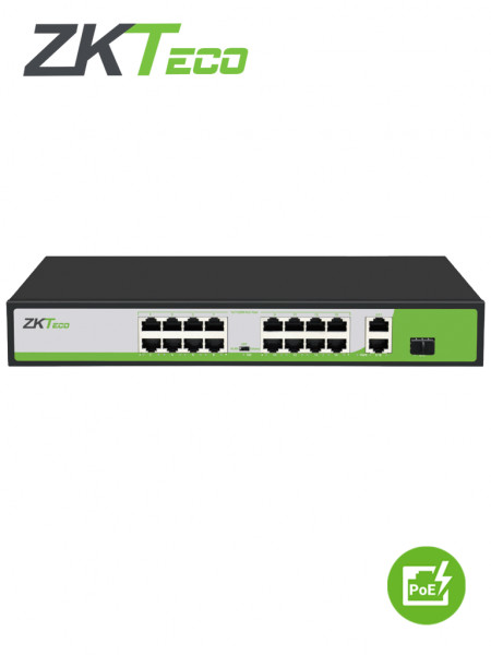ZKT1850003 ZKTECO ZKTECO PE162200C - Switch 16 Puertos
