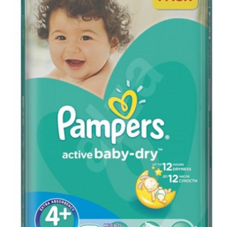 PAMPERS NEW GIANT PACK NR4+ 9-16/10-15KG 70BUC