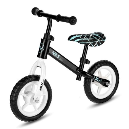 Bicicleta de echilibru NILS FUN RB134 10'', Verde
