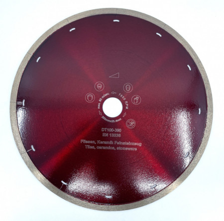Disc DiamantatExpert pt. Ceramica Dura & Portelan - Rapid 250mm Super Premium - DXDH.3907.250