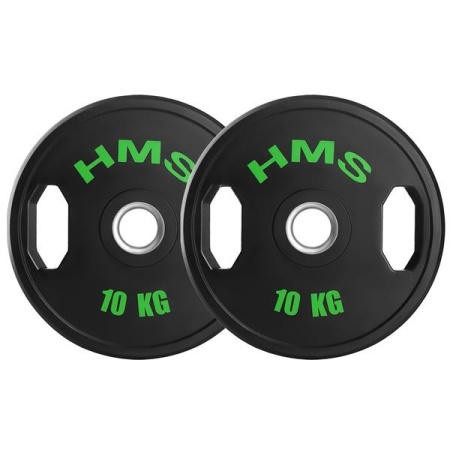 Greutati olimpice cauciucate HMS TOG05 2 x 5 kg/50 mm