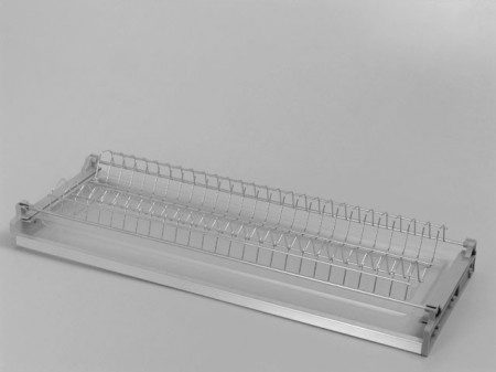 Grile metalice picurător vase 701/90 864x280/330x71 mm, gri metal-plastic