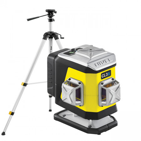Nivela laser albastru in cruce Nivel System CL3B cu trepied SJJM1EX