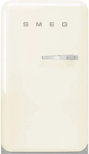 Frigider cu 1 ușă, retro, 50's Style, 97 cm, 135 l, smântână, balamale în stânga, Smeg FAB10HLCR5