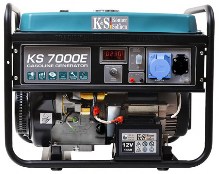 Generator de curent 5.5 kW benzina PRO - Konner & Sohnen - KS-7000E