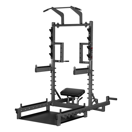 SMP01 MULTIFUNCTIONAL STAND WITH WEIGHTLIFTING AND HIP THRUST PLATFORM COMMERCIAL HMS