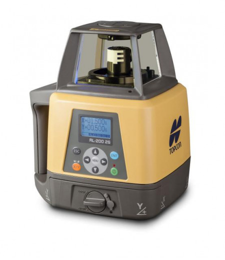 Nivela laser rotativa Topcon RL-200 2S Digital stadie LS24 si trepied SJJ1