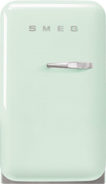 Frigider cu 1 ușă, retro, 50's Style, 73 cm, 34 l, verde pastel, balamale în stânga, Smeg FAB5LPG5