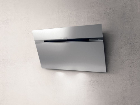 Hotă de perete, 90 cm, INOX, 757 mc/h, Elica STRIPE IX/A/90/LX
