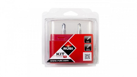 KIT 2 buc. Roata de taiere / marcare in cutie, ∅6-10mm - SILVER - RUBI-1995