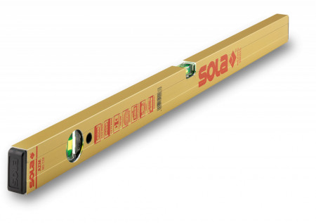 Nivelă cu bula ( Boloboc ) cu profil tubular, 50cm AZM 50 - Sola-01820701