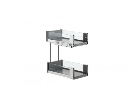 Grile metalice EGTGM60B20E montare pe partea laterală 564x506x494 mm, antracit