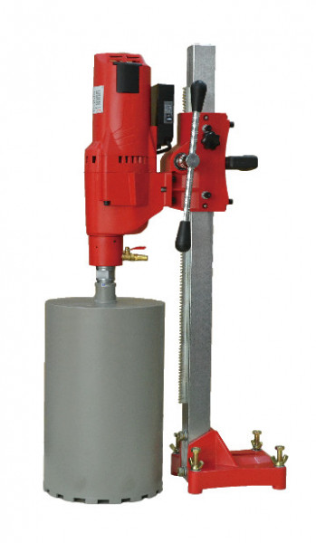 Masina de carotat profesionala pt. beton armat si materiale dure Ø355mm, 4.78kW, stand inclus - CNO-OB-355E