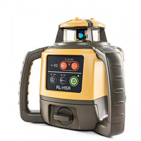 Nivela laser rotativa Topcon RL-H5A cu stadie si trepied SJJ32