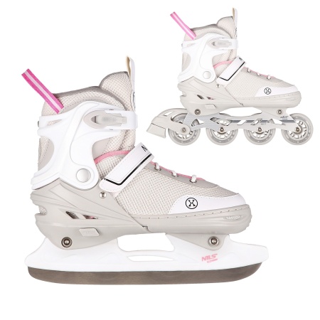 Role/Patine 2IN1 Nils Extreme NH18188A, Gri/Roz