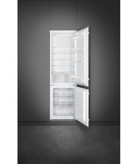 Combină frigorifică incorporabilă, 60 cm, Smeg C4172F
