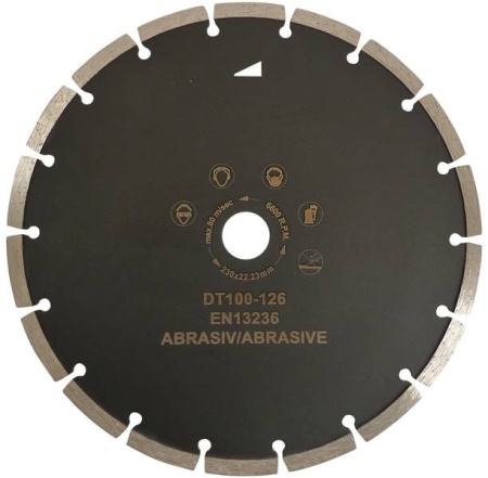 Disc DiamantatExpert pt. Caramida, Calcar & Mat. Abrazive 125x22.2 (mm) Premium - DXDH.1817.125