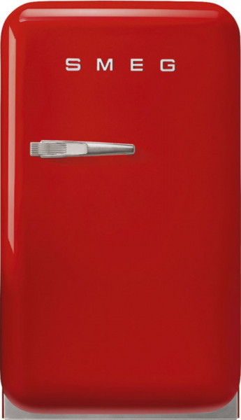 Frigider cu 1 ușă, retro, 50's Style, 73 cm, 34 l, roșu, balamale în dreapta, Smeg FAB5RRD5