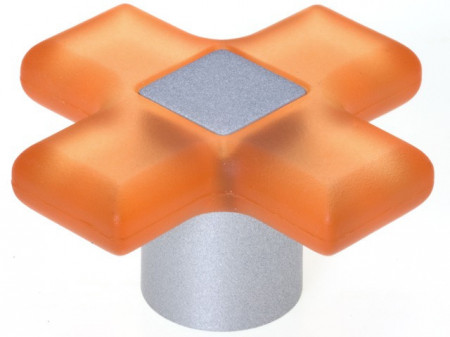 MÂNERE 426 X BUTON PORTOCALIU TRAN PLASTIC