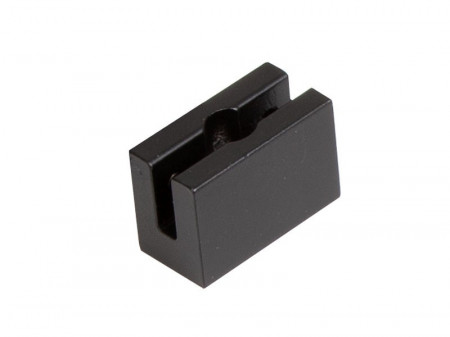 Grilaj "PRATIKA" modul suport pentru profil de perete 200x190x100 mm, negru