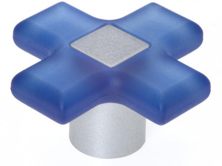 MÂNERE 426 X BUTON ALBASTRU TRANSP PLASTIC