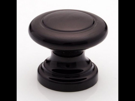 MÂNERE P 91/B-32 BUTON NEGRU PLASTIC