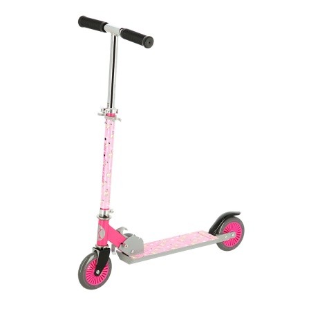 Trotineta Nils Extreme HD112, 125 mm, Roz